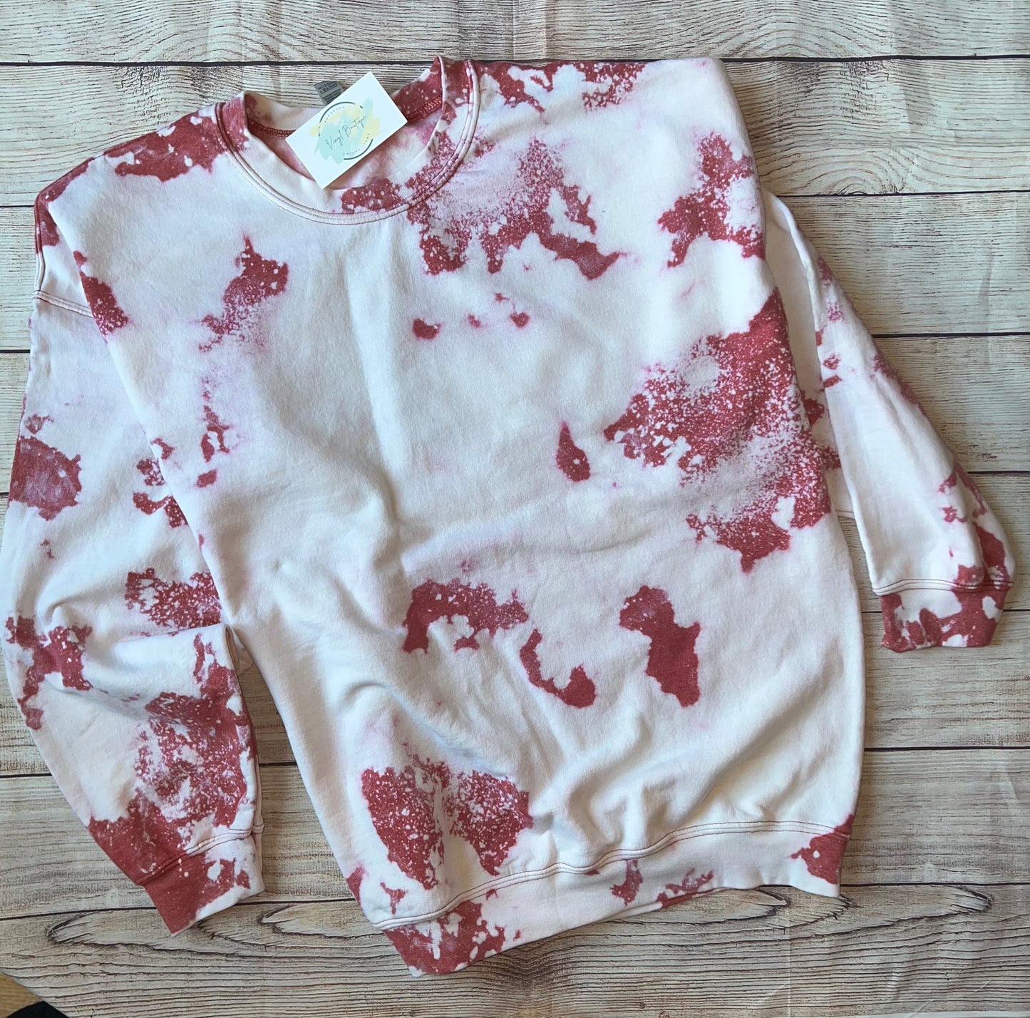 Bleached Sweatshirt, Crewneck