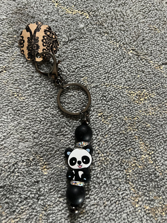 Panda Bear Keychain