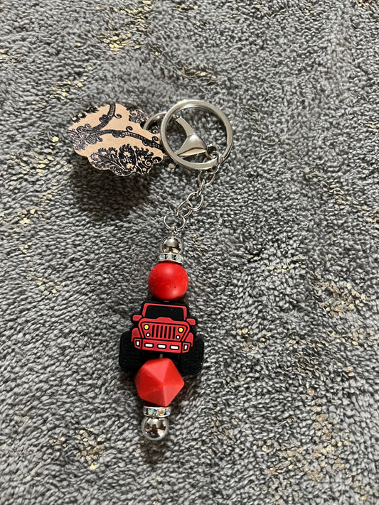 Red Car keychain