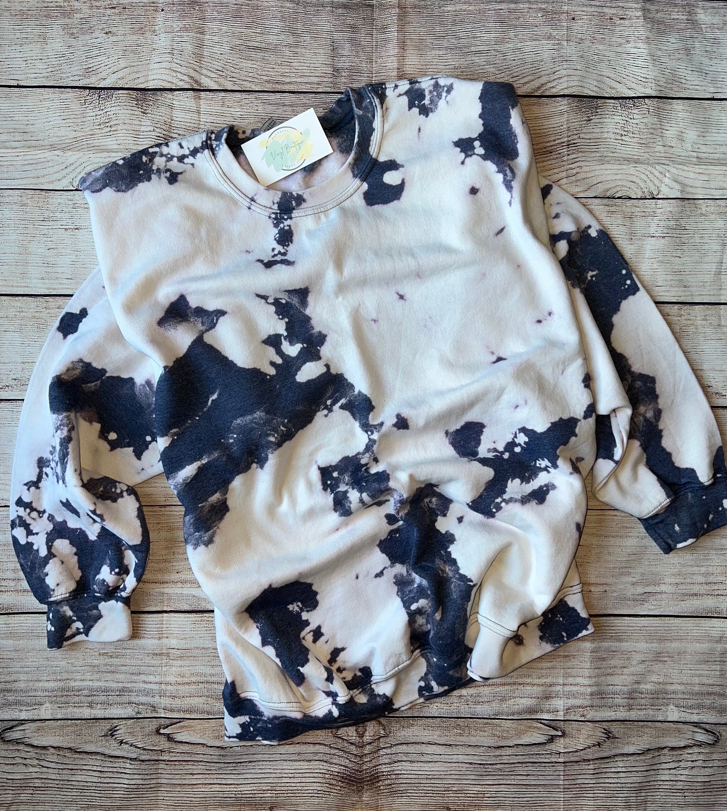 Bleached Sweatshirt, Crewneck