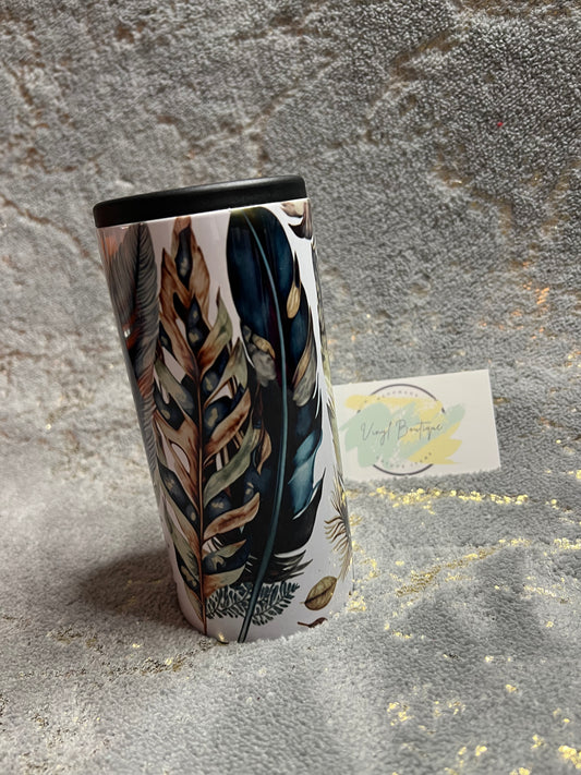 Feathers Slim  Koozie