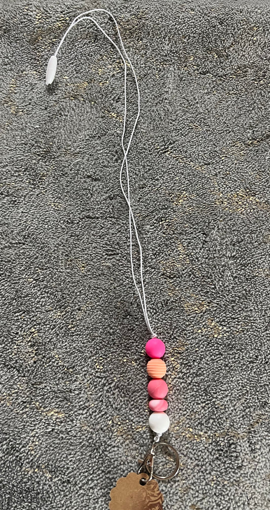 Pink Lanyard