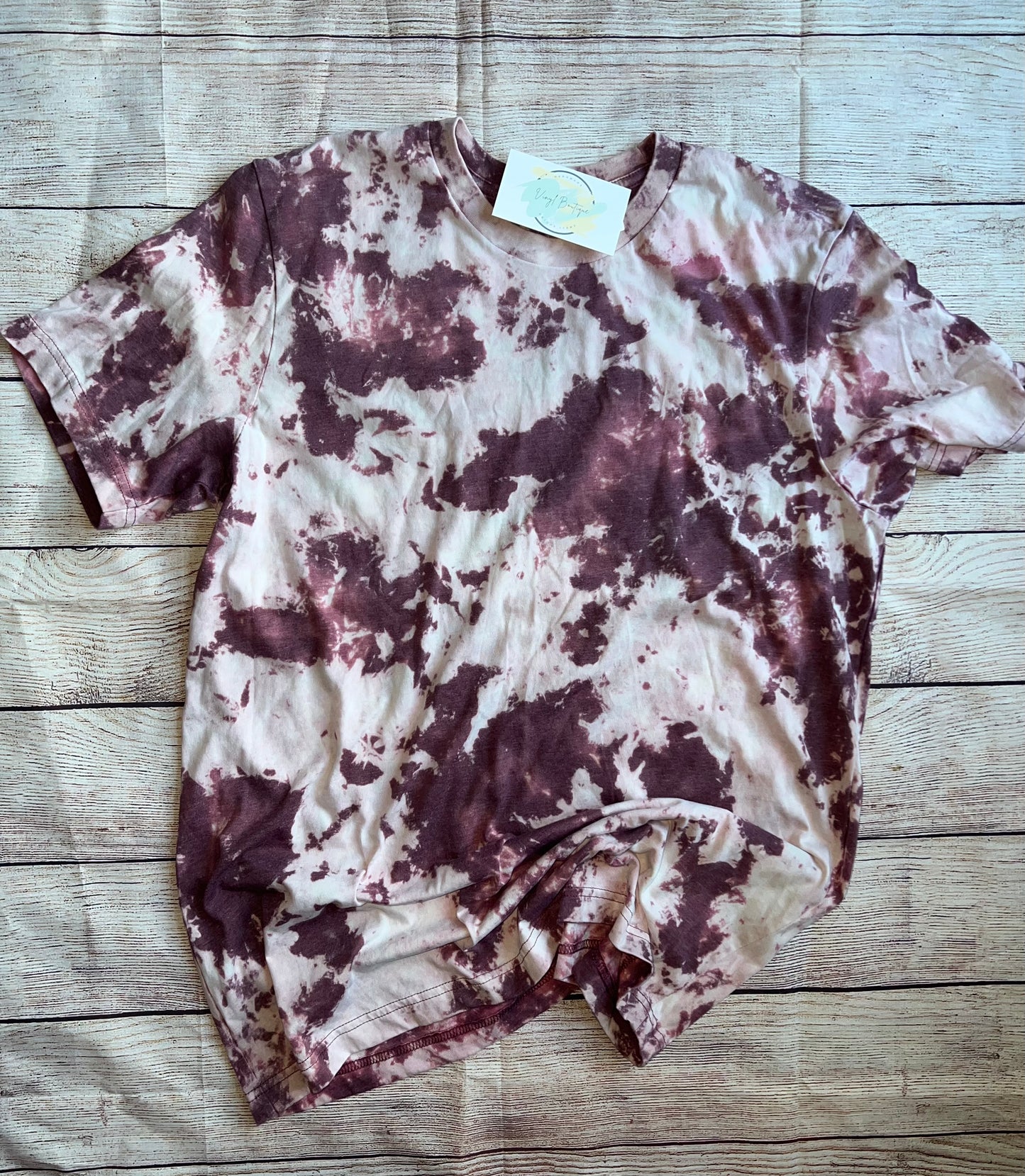 Dark purple cowhide Shirt